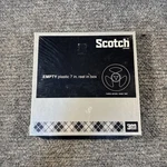 New Sealed Scotch Brand 3M Empty Plastic 7" Reel To Dark Tint Rb - 1/4. Fixed Price $18.00.