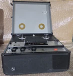 TC-105A Sony-o-matic Portable Reel-to-reel Tapecorder. Fixed Price $120.00.