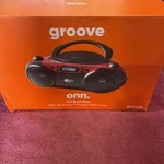 New Groove Onn Cd Boombox With Bluetooth Wireless Technology Fm Radio Portable. Fixed Price $24.99.
