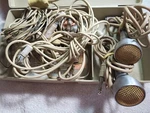 Vintage 1950S Microphones The Voice Of Music #1402 Ceramic ++more. Fixed Price $99.99.