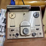 Vintage Sears Silvertone Reel Tape Recorder - 6072A Shure Brothers Blhn. Fixed Price $249.95.