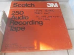 Scotch Reel To Tape 250 1/4" On 10.5" Lip Stick Hardcore Punk Band. Fixed Price $49.99.
