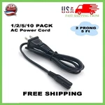 Ac Power Cord 2 Prong For Xbox Series X/ S, Sony PS5 PS4 Slim Lot. Fixed Price $36.99.