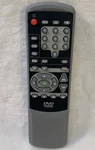 Crown Koss CDV661 Dvd Video Player Remote Gray Tested Clean. Fixed Price $13.49.