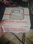 Realistic Radio Shack 44-233A High-power Video Audio Bulk Tape Eraser!. Fixed Price $35.00.