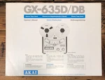 Akai GX-635DB Reel To Owners / User Manual *original*. Fixed Price $69.97.