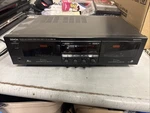 Vintage 1990 Denon DRW-750A Dubbing Stereo Double Cassette Tape Deck Recorder. Fixed Price $100.00.