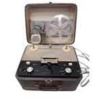 1960S Vtg Sears Silvertone Portable Reel Tape Recorder Model 3232 Powers. Fixed Price $150.00.