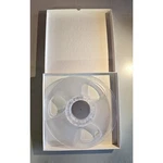 New 10.5" Polyline Clear Plastic Empty Tape Reel 1/2". Fixed Price $5.75.