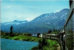 Alaska Train White Pass Yukon Railroad Continental Postcard A990. Fixed Price $5.95.
