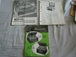 Vintage 2 Webcor, & 1 Revere Reel Tape Recorder Operating Instructions. Fixed Price $19.99.