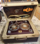 Vintage 1950S Webcor Reel-to-reel Tape Recorder Model 2130-1A. Fixed Price $225.00.