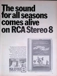 1967 Rca Stereo 8 Cartridge Tape Sound Of Music Holiday Print Ad Life Dec 15. Fixed Price $12.57.