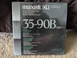 Maxell Xli 35-90B Sound Recording Tape 1800' 7" Reel Sealed Nos. Fixed Price $38.99.