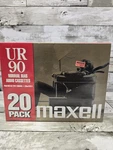 Maxell Ur 90 Normal Bias Audio Cassettes 20 Pack Blank Tapes New Sealed. Fixed Price $49.95.
