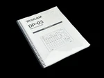 Tascam DP-03 Owners Manual: 92 Page Spiral Bound & Protective Covers!. Fixed Price $18.95.