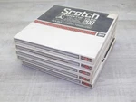 Scotch Magnetic Tape 200 Blank New Sealed 7" Open Reel Qty 5. Fixed Price $65.00.