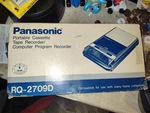 RQ-2709D Panasonic Portable Cassette Tape & Computer Program Recorder. Fixed Price $32.49.