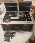 Vintage 1960S Sony Tc 530 Stereo Reel To Tape Recorder Speakers. Fixed Price $99.88.