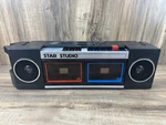 Vintage Gabriel Star Studio Dual Cassette Deck Player Recorder Sing Along. Fixed Price $49.99.