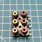 Teac Amplifier 6 Way Rca Socket / Connector Pcb Mounting. Fixed Price $10.00.