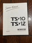Ensoniq TS-10 Service Manual. Fixed Price $33.33.