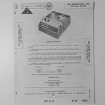 Bell Sound Model T-238 Open Reel Tape Deck Sams Photofact 1959 New. Fixed Price $9.45.