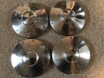 Lot Of 4 Vintage Ford Center Hub Caps 9.75" Diameter. Fixed Price $74.25.