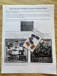 Sony TC-650 / TC-651 Brake Pad Replacement Kit Instructions Included. Fixed Price $23.95.