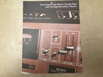 Vtg Sony Brochure Superscope Cassette Tape Recorders Eight-tracks. Fixed Price $8.98.
