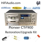 Pioneer CT-F900 Rebuild Restoration Recap Service Kit Repair Capacitor. Fixed Price $155.00.
