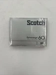 Scotch Brand Reel To 60 Minute Magnetic Tape 211 1/4" 7". Fixed Price $15.00.