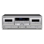 Teac: W-1200 Double Cassette Deck Player (W1200S) Silver. Fixed Price $599.99.