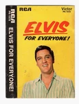 Orig Elvis Presley For Everyone Cassette Tape Insert 1965 Rca PK-1078. Fixed Price $6.99.