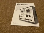 JBF65 Advert 11X8 Teac A-1500U Reel To Tape Recorder. Fixed Price $12.17.