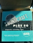 Soundcraft Plus 50 Reel Recording Tape Extras. Fixed Price $46.00.