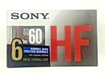 New Sealed Sony Hf 60 Blank Cassette Tapes Pack Type Nos Free Ship. Fixed Price $14.99.