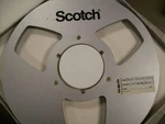 Scotch Nab Hub Metal Aluminum Take Up Reel Master 1/4" No Tape Box 10.5". Fixed Price $37.99.