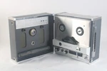 National RS-772 Stereo 4 Track Tape Recorder With 2X Mics And Box As Is. Fixed Price $159.99.