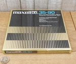 Maxell Ud 35-90 Sound Recording Tape Hi Output 1800' Nos Sealed, (4) Available. Fixed Price $42.00.