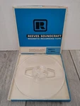 Reeves Soundcraft Magnetic Recording Tape Empty 7'' Reel - Clear N.o.s. Fixed Price $15.98.