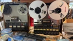 Two Teac 80-8 1/2" Tape Decks Reel To. Fixed Price $2200.00.