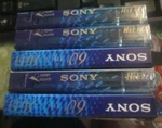 Sony Audio Cassettes Tapes 60 Minutes Hi Fi Normal Bias Lot Of 5 New Sealed. Fixed Price $8.99.