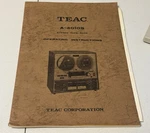 Teac A-4010S Reel To Tape Operating Instructions Manuals Original Plus. Fixed Price $29.95.