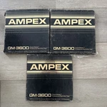 Lot Of Ampex GM-3600 Grand Master Reel 10.5" Tape. Fixed Price $60.00.