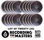 Box OF(20) SM468 Rtm Pyral Rmgi Tape Reel To 1/4" 1200 7" Plastic New. Fixed Price $1099.00.