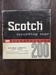 Scotch 200 To Recording Tape, 7" Reel, 2400 Ft.. Fixed Price $9.44.