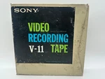 Sony V- 11 Video Recording Tape Sealed Japan 25 Micron Polyester. Fixed Price $27.99.