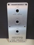 1 Vintage Marantz Hd 770 Speaker Badge Logo Trim Metal Plate Part. Fixed Price $15.00.