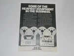 Akai GX-630DSS, GX-650D Pro Reel To Ad, 1976, Page Article And Info. Fixed Price $9.99.